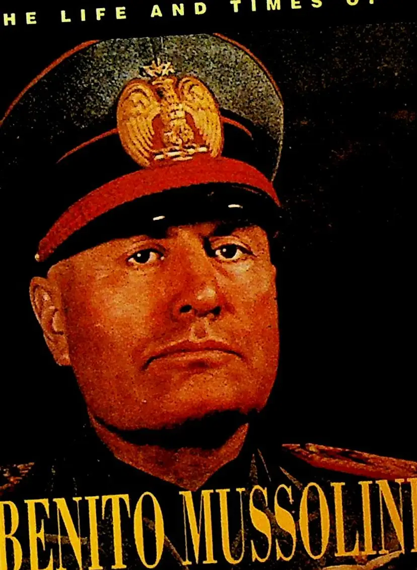 The Life and Times of Benito Mussolini HC Book