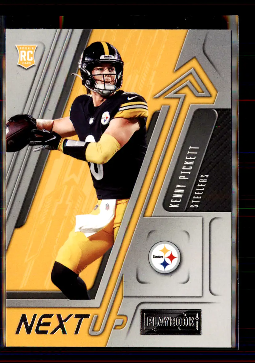 Kenny Pickett 2022 Panini Playbook Next Up #NU-1 - Pittsburgh Steelers - (2-16)