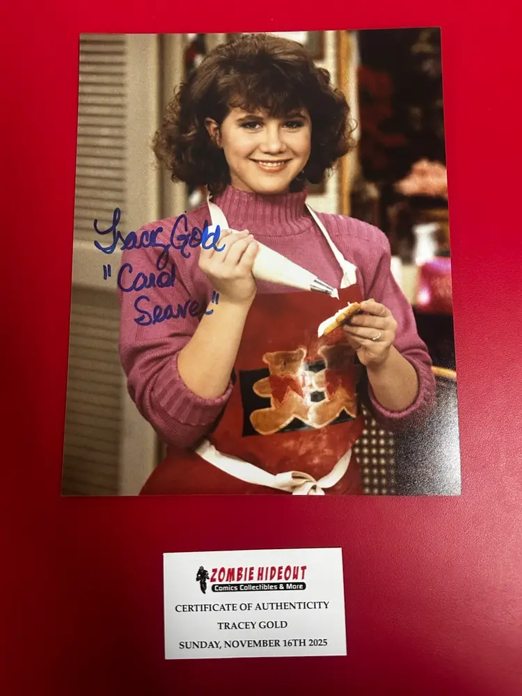 Tracey Gold Growing Pains Carol Seaver Autograph 8x10 Zombie Hideout Store COA