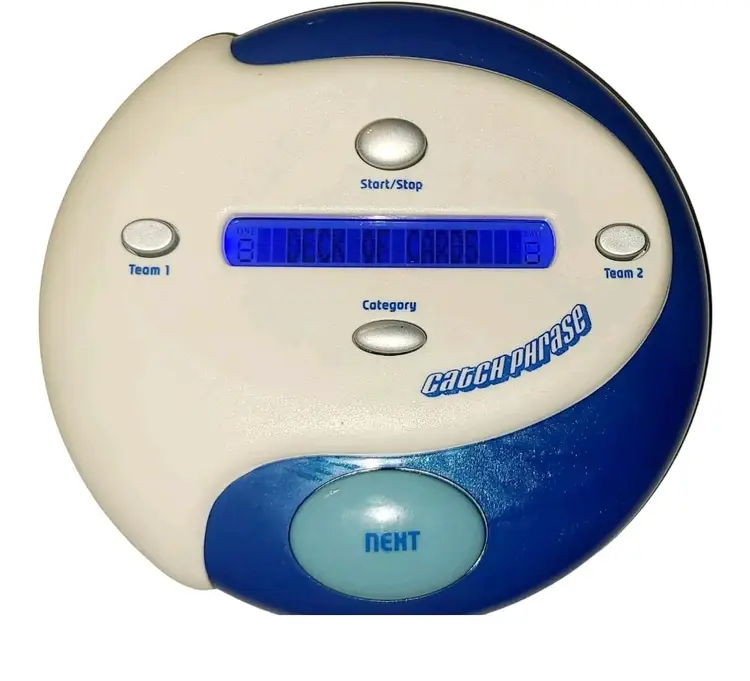 Fun Catch Phrase Electronic Games 2009 Blue Hasbro Parker Bros. TESTED