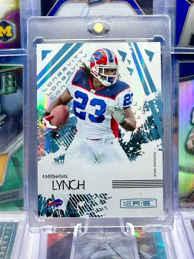 Marshawn Lynch 2009 Rookie & Stars FIRST PRINT 01/25 Platinum Blue Buffalo Bills