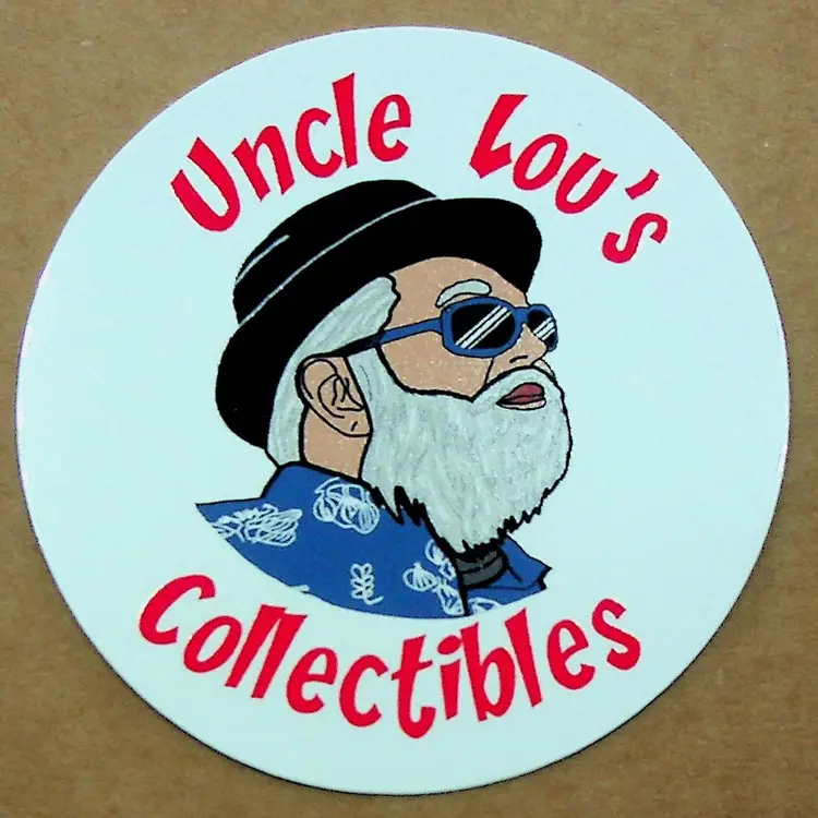 Uncle Lou's Collectibles Sticker - 3 in.