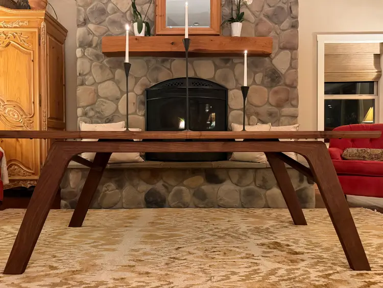 Custom Walnut Dining Table