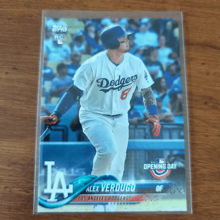 Alex Verdugo 2018 Topps Opening Day RC Boston Red Sox