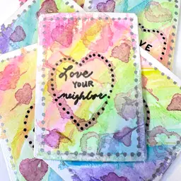 Valentines Day Love Series Artist Trading Card Choice 2.5” x 3.5” Signed