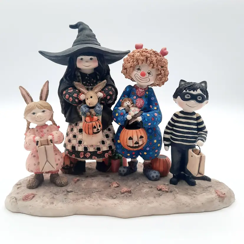 Vintage Halloween Figurine Sherri Buck Baldwin Lang and Wise Special Friends 1st Edition 1997