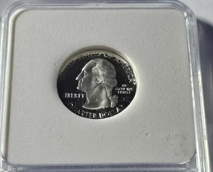SILVER 2007-S Washington 1st Day of Issue Ultra Cameo