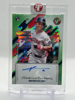Kristian Campbell 2025 Topps Pristine Auto /150 (encased) Boston Red Sox
