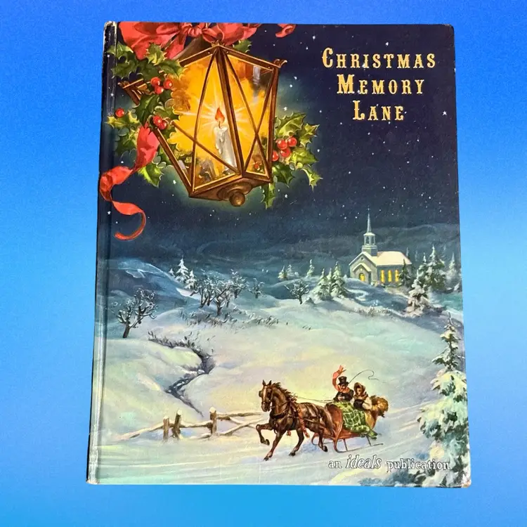 Vintage Hardcover Edition Christmas Memory Lane