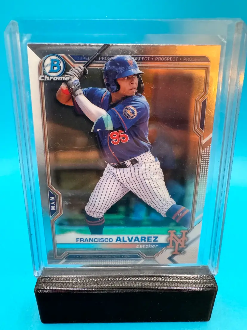 Francisco Alvarez Bowman Chrome New York Mets