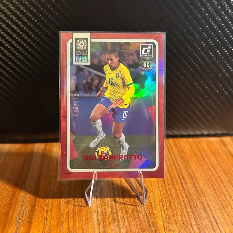 Bia Zaneratto 2023 Donruss Women’s World Cup Red Parallel /299