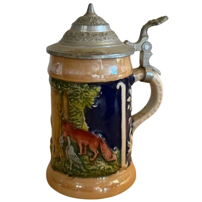 German Mini lidded Stein
