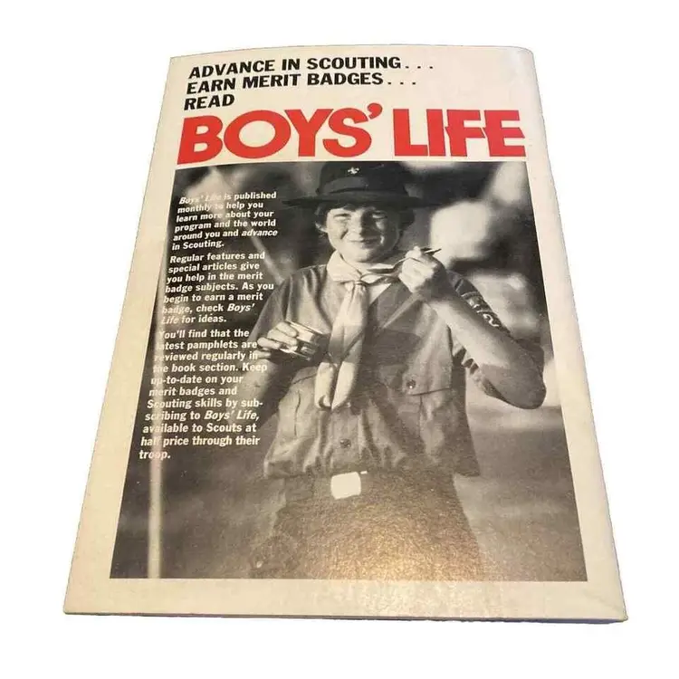 Boy Scouts of America BSA Merit Badge Series Weather 1986. Meteorology, Radar