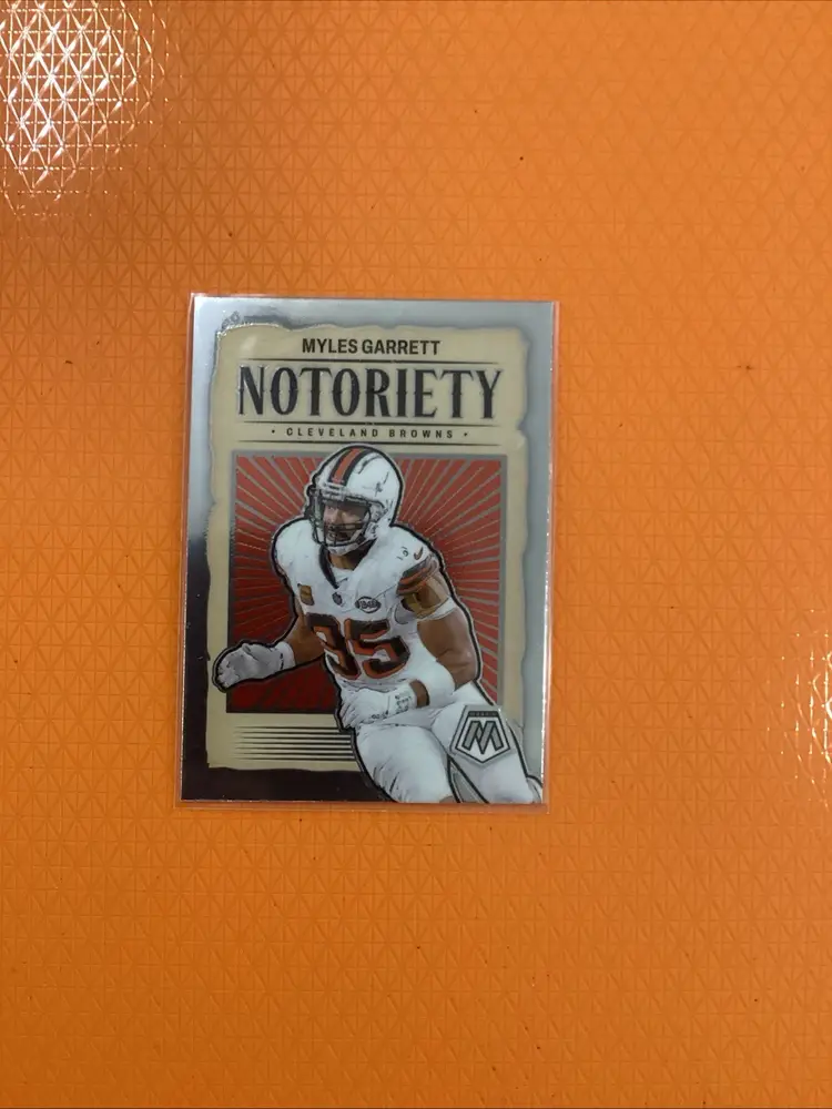 2024 Panini Mosaic - Notoriety #16 Myles Garrett
