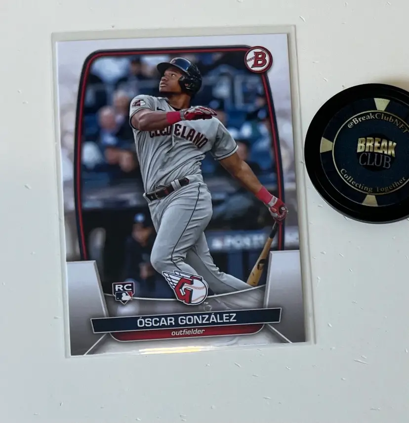 Oscar Gonzalez RC Bowman Cleveland Guardians