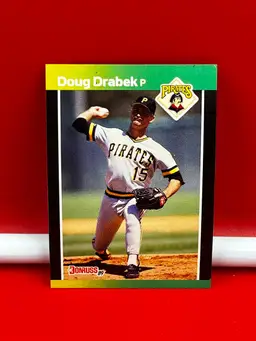 1989 Donruss Collector Baseball Sports Card Pirates Doug Drabek #211