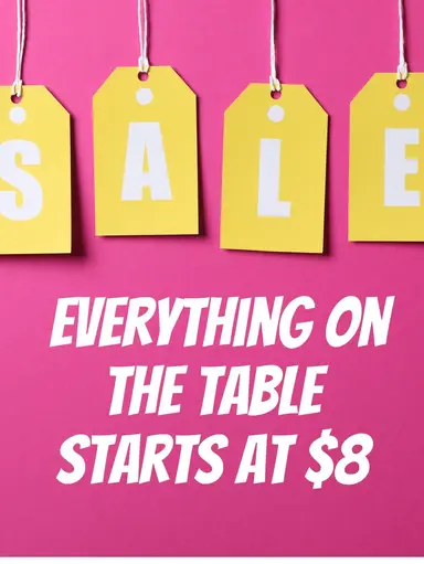 $8 EvErYtHiNg On ThE tAbLe!