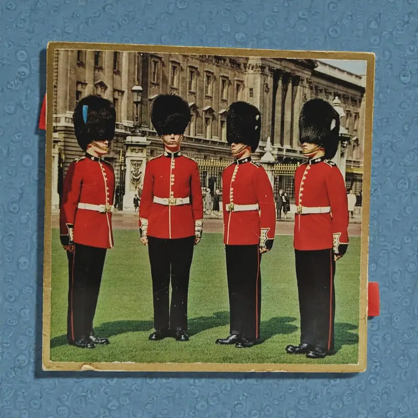 Westminster Guardsmen London England Four Drawer Matchbox Case No Matches 1970s