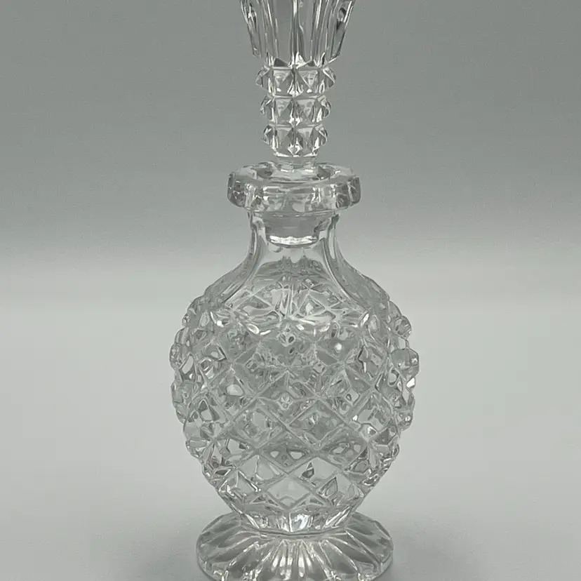 Diamond Cut Perfume Bottle