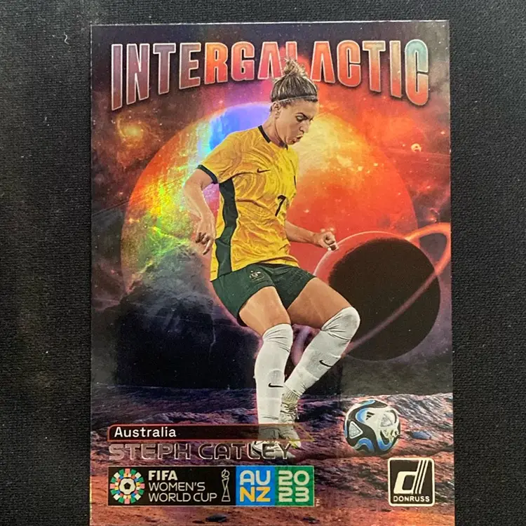 Steph Catley Donruss Women’s World Cup Intergalactic - Australia National Team