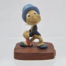 WDCC Jiminy Cricket 1993 Charter Membership Figurine Card Paperwork Disney WDCS
