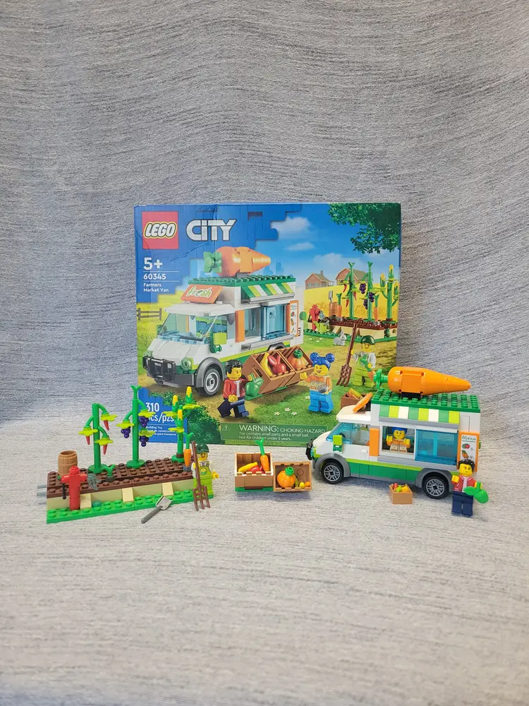 LEGO City 60345 Farmers Market Van