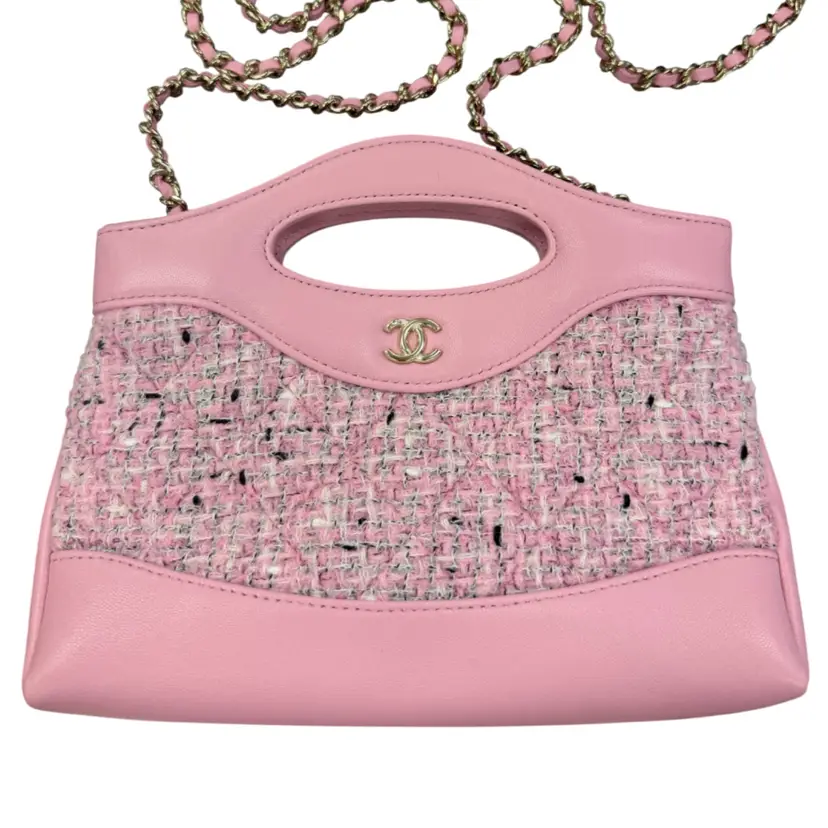 Chanel Pink Nano 31 Shopping Bag
