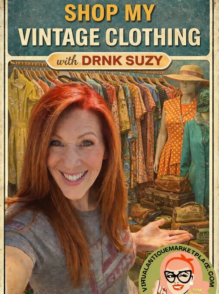 🍹🍹Vintage Clothing With Drnksuzy!