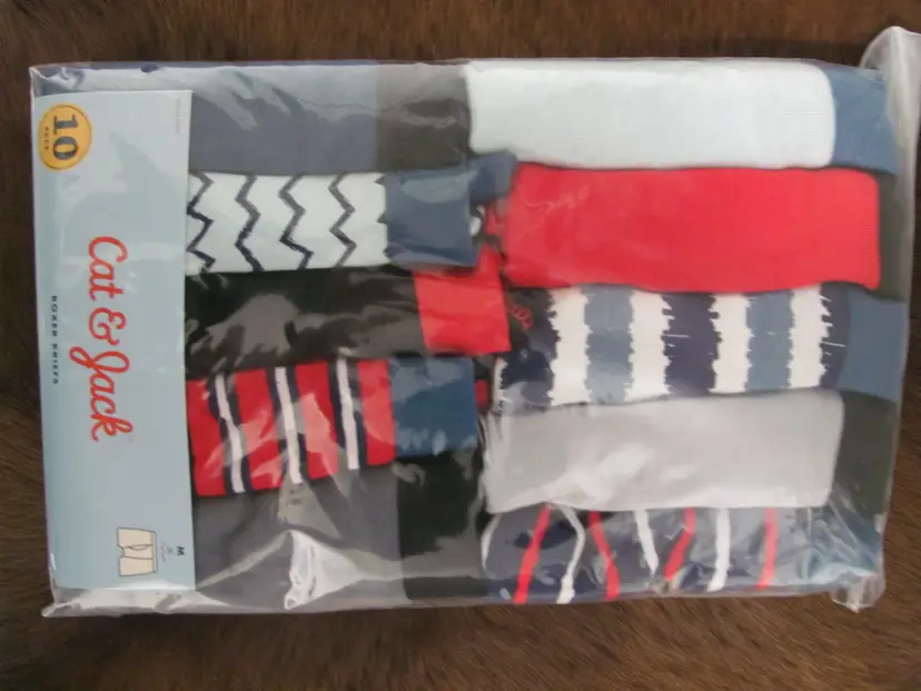 CAT & JACK BOYS BOXER BRIEFS 10 PACK NIP