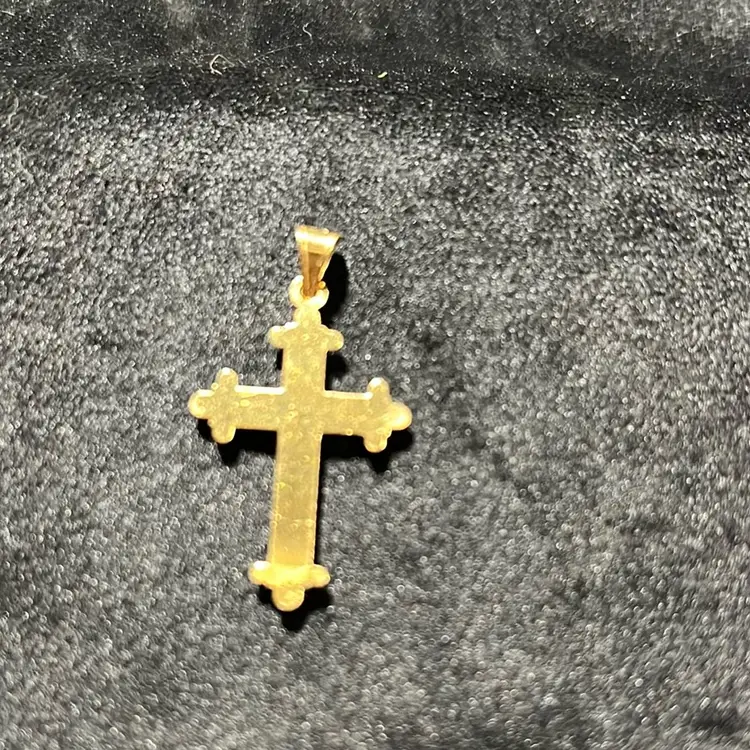 1” 14K Gold Cross, Marked