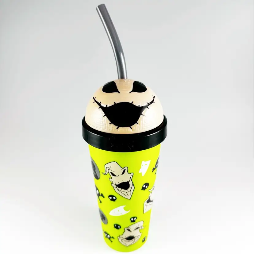 Disney/Zak "Nightmare Before Christmas " Oogie Boogie 18oz Halloween Tumbler with Straw