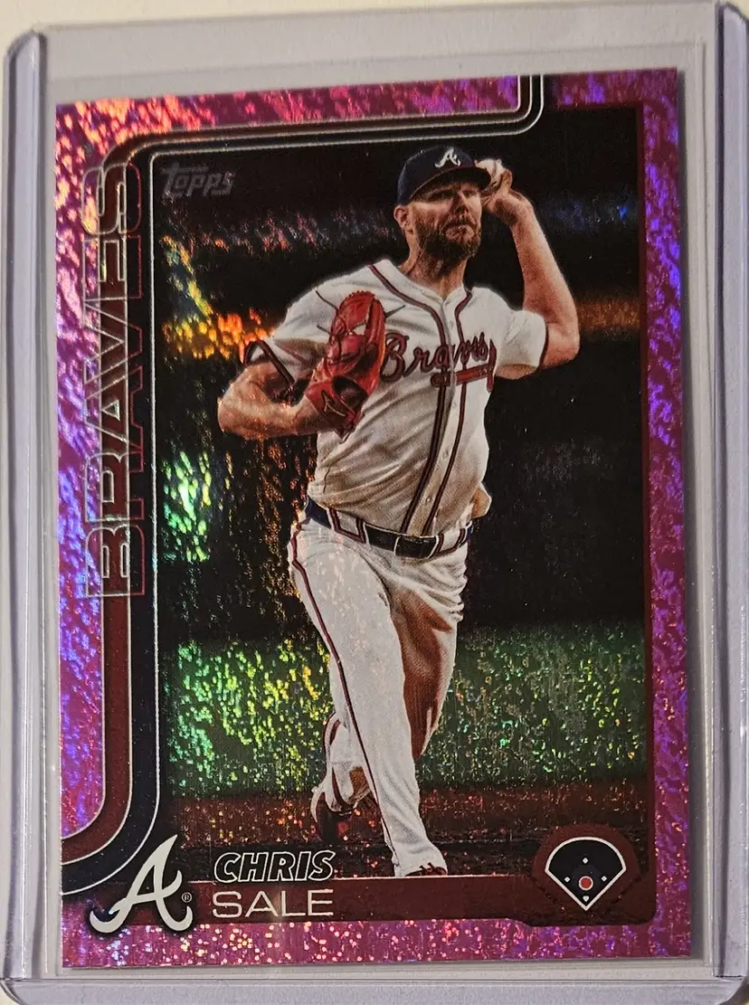 2025 Topps Series 1 Pink Holo Chris Sale
