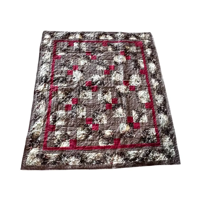21 Vintage Butterfly Quilt Handmade
