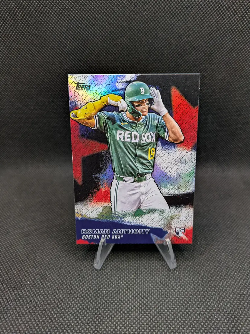 Roman Anthony 2026 Topps Series 1 Stars of the MLB Rookie (RC) #SMLB-25 - Boston Red Sox