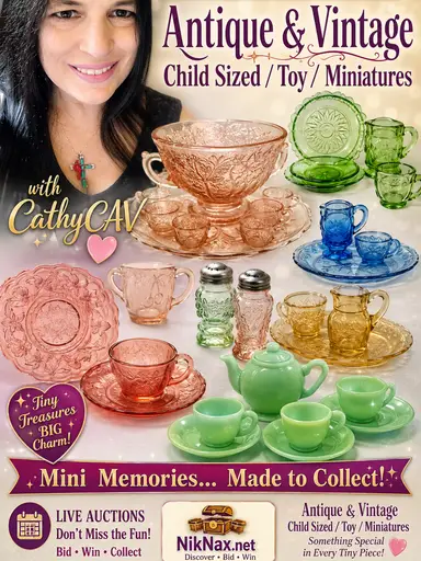 Antique & Vintage Child Sized,Toy & Miniatures!