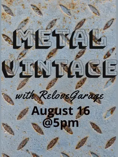Metal Vintage with ReloveGarage