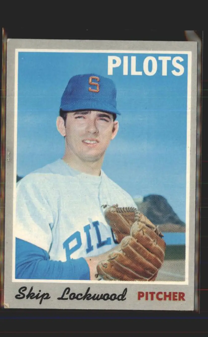 Skip Lockwood 1970 Topps #499 - (pk6) - Seattle Pilots