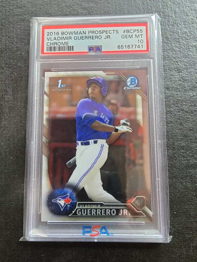 Vladimir Guerrero 2016 Bowman Prospects #BCP55  PSA 10    CC6