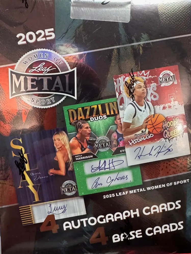 2025 Leaf Metal Women of Sport Hobby Box (Personal Rip/Ship) (Rips 11/29)