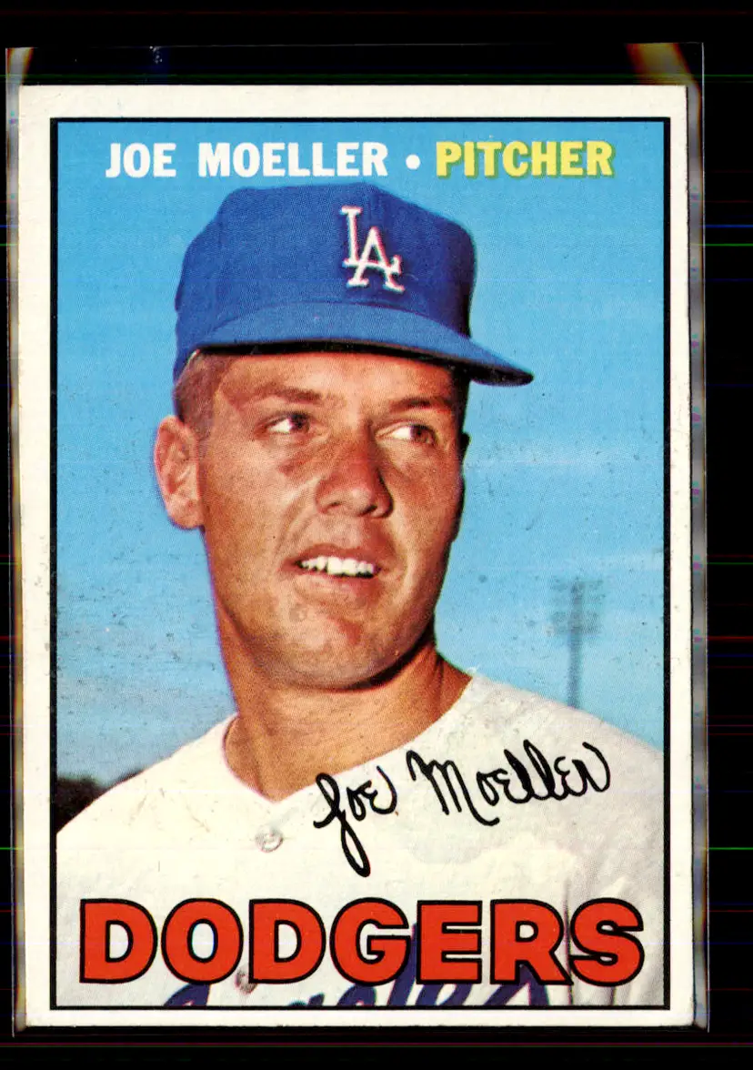 Joe Moeller 1967 Topps #149 - (144) - Los Angeles Dodgers