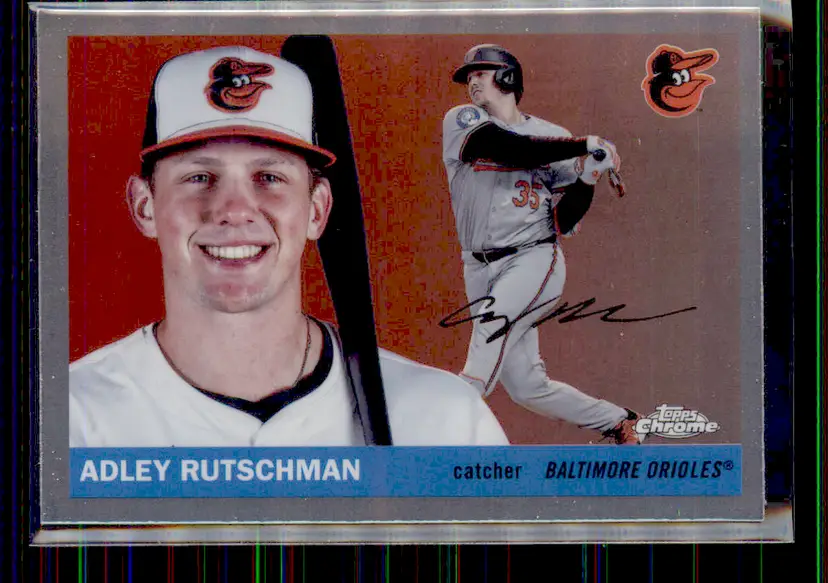 Adley Rutschman 2025 Topps Chrome Platinum Anniversary #99 - Baltimore Orioles - (153-375)