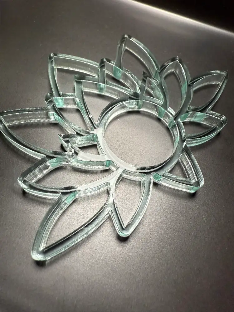 Lotus Crystal Sphere Holder