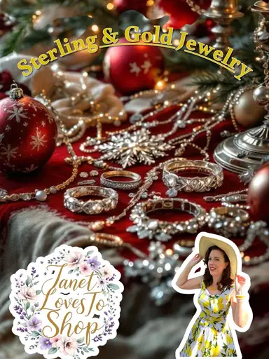 Sterling Silver & Gold Jewelry❤️ Pre-bidding Available! Great Prices!🥰
