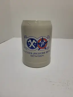 Hacker-Pschorr Brau Stoneware Beer Stein 0.5L Munchen Germany