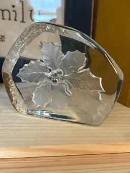 Glass Paperweight