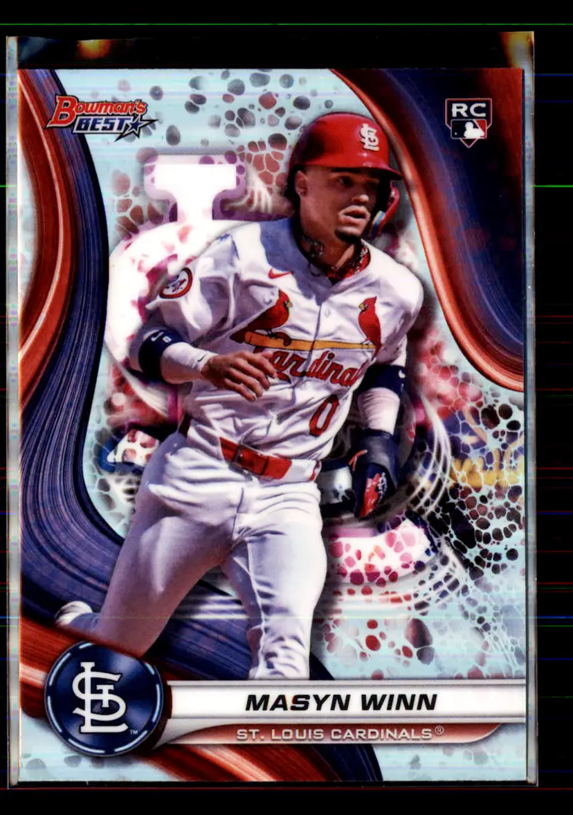 Masyn Winn 2024 Bowman's Best Refractor #60 - (113) - St. Louis Cardinals