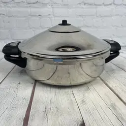 Kuhn Rikon Duromatic 2.5L Pressure Cooker 18/10 Stainless Steel Braiser 3347