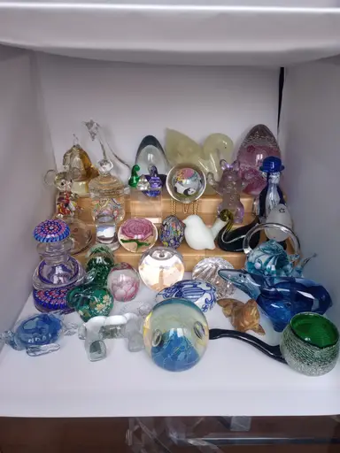 Paperweight Palooza -- everything in the thumbnail and more -- from $10 to $250, something for everyone 