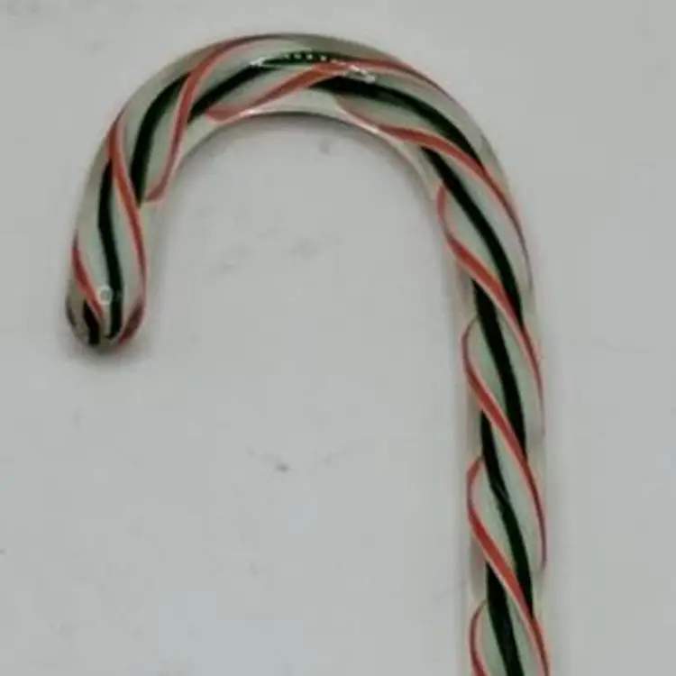 #03 Hand Blown Art Glass Candy Cane!!!