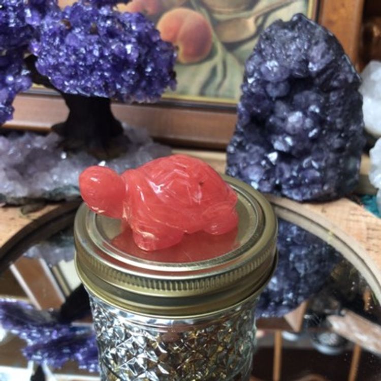 Turtle Cherry Quartz 🐢